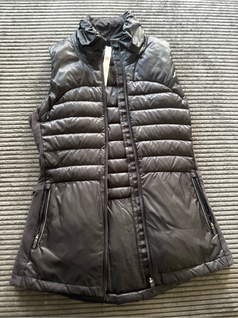 lululemon athletica Black Quilted Insulated Vest